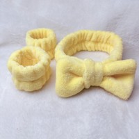 Lot de 16 pinces à cheveux mates en tissu doux, ensemble de bandeaux spa et de bandeaux de lavage pour femmes, kit d'accessoires de soin du visage