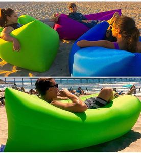 Sillón Inflable Tipo Sofá, Reclinable, para Sala de Estar, Playa, Camping, Cama Flotante para Agua, Venta al Por Mayor - Product Image 3