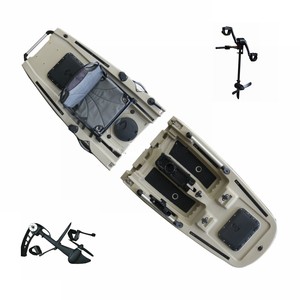 Nouveau Vicking Kayak modulaire 14.5 FT trois sections 2 personnes Kayak détachable facile épissure pêche pédale lecteur Kayak HDPE pêche - Product Image 6
