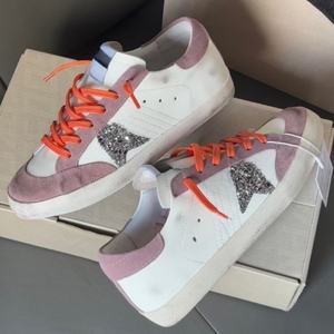 Baskets de luxe Fashion Stars, style décontracté, en toile, confortables, pour <span class=keywords><strong>femme</strong></span>, avec semelle en fourrure d'oie <span class=keywords><strong>blanche</strong></span> véritable, chaussures de créateur - Product Image 3