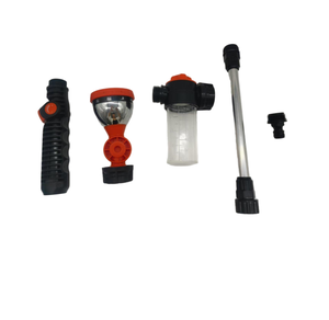 Baguette <span class=keywords><strong>d</strong></span>'<span class=keywords><strong>arrosage</strong></span> de jardin télescopique à longue poignée en métal <span class=keywords><strong>professionnel</strong></span> tête rotative tuyau buse pulvérisateur pistolets à eau Premium - Product Image 3