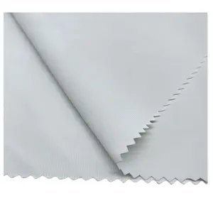 Polyester White Fabric For Qatari Abaya White Robe Fabric