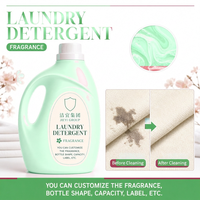 Lessive liquide en vrac personnalisée Left Loop Menthe Verte, lessive en poudre, capsules de lessive, produits de lavage, parfum et senteur