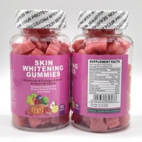Gummies au collagène pour adultes : Complément vitaminique beauté pour renforcer les cheveux, les ongles et la peau, effet blanchissant
