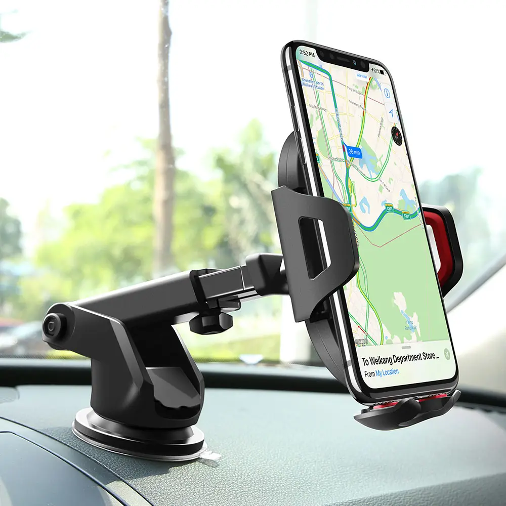 Rotate 360 Phone Support Car Standing Phone Stand Mobile Car Phone Holder Dashboard Mount Portacellulare Telefoon Houders Auto