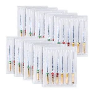 Wholesale Price Engine Use Heat Activated Niti Endo Files 25mm Dental Rotary Files