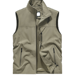 Débardeurs en coton tricoté 100 % pour hommes, légers, respirants, avec logo personnalisé, pour l'été, la gym, fourniture OEM - Product Image 1