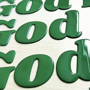 Custom 3D Raised Effect Logo 3D Rubber Silicone Heat <b>Transfer</b> Clothing Label Silk Screen Heat <b>Transfer</b> <b>Sticker</b> for T-Shirts - Product Image 2