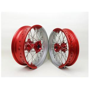 Nuevo color FIT CR <span class=keywords><strong>CRF</strong></span> 16 17 pulgadas <span class=keywords><strong>Supermotard</strong></span> Ruedas Producto Supermoto Juego de ruedas 16 17 pulgadas con CR <span class=keywords><strong>CRF</strong></span> - Product Image 2