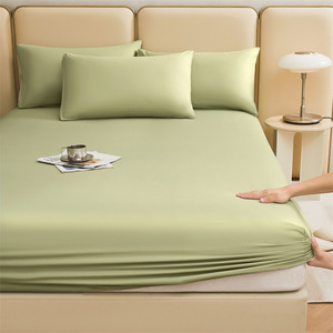 Sábana Ajustable de Algodón con Bandas Elásticas, Fundas de Colchón No Ajustables para Cama Individual, Doble y King, 140/160/200 cm - Product Image 5