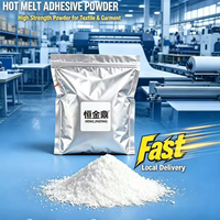 Poudre adhésive thermofusible DTF blanche en gros pour usine, à séchage rapide et haute adhérence, pour impression de t-shirts personnalisés, approvisionnement en vrac pour ateliers.