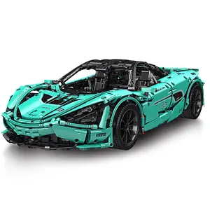 MOULD KING-Modèle de voiture de course à grande vitesse technique MOC 13167, blocs de construction, jouets pour enfants, cadeaux pour petit ami, 46762