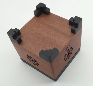 Factory Lư Hương Tre Mini Dụng Cụ Giữ Hương Cầm Tay Hộp Gỗ Chạm Khắc Rỗng Dụng Cụ Đốt Hương Gỗ Mới - Product Image 4