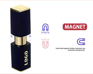 Rouge à lèvres mat magnétique noir, rouge à lèvres longue durée, fournisseur de rouge à lèvres en gros, marque privée - Product Image 3