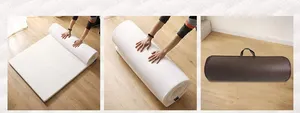 Japanese Floor Mattress Futon Mattress Thicken Tatami Mat Sleeping Pad Foldable Roll Up Mattress