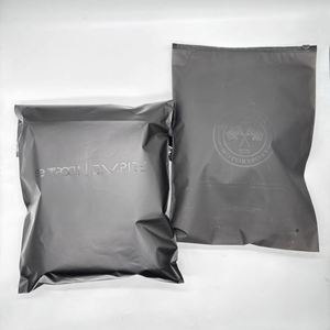 Custom LOGO Matte Black Mailer Poly Shipping Mailer for Clothing Mailing Bags Biodegradable Courier Bag - Product Image 3