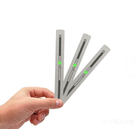 Étiquette RFID UHF personnalisée avec lumière LED étanche pour 9 860-960 MHz EPC Gen2, étiquette adhésive imprimable pour bibliothèque, livre, document, OEM