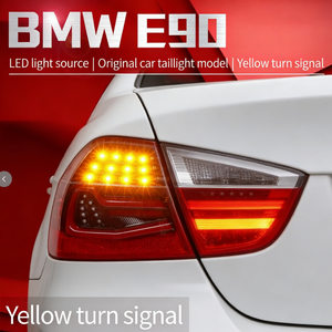 AURON - Nuevas Luces Traseras Transparentes para Serie 3 E90 2005-2008, Luces de Circulación Diurna de 6000K, 12V, Conexión Directa, 1 Año de Garantía, Universales - Product Image 4