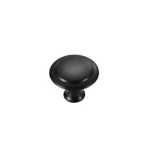 Stainless Steel Mushroom Cabinet Handle Round Single Hole <b>Drawer</b> Wardrobe Door <b>Knob</b> Durable Minimalist Design - Product Image 3