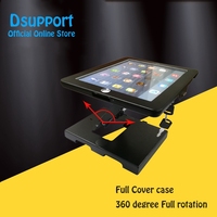 Étui sécurisé pour iPad 10.2 avec support en métal pour support de point de vente sur le bureau ou le support de verrouillage mural pour supports de tablette PC