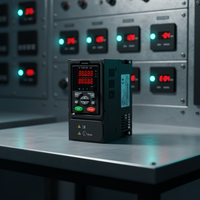 Variador de Frecuencia (VFD) Trifásico de Uso General para Trabajo Pesado, de Baja Potencia (0.75-2.2KW), para Control Industrial de Motores y Bombas de Agua