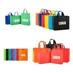 Customized <b>Reusable</b> <b>Shopping</b> <b>Bag</b> Recycled Eco Non Woven <b>Bag</b> with logo - Product Image 2