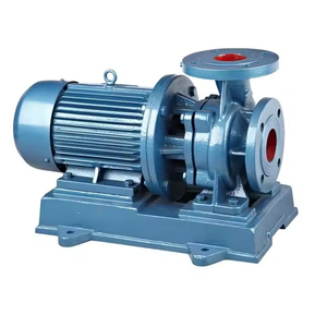 Bomba centrífuga elétrica Isw Horizontally Mounted Booster Pipeline Pump com alta potência para aplicações de água quente - Product Image 1