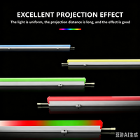 Iluminación LED RGB para Fachadas de Edificios, Tubo Digital LED DC24v con Perfil de Aluminio y Cubierta Blanca