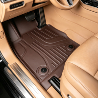 Tapis de sol de voiture 2 pièces en TPE pour protection intérieure avant de berline