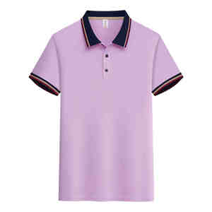 Wholesale 100% Cotton Printing Embroidery Logo Men's Polo Shirt Plain Blank Golf Polo T-shirt Custom Breathable Polo Shirts - Product Image 5