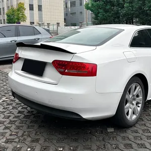 Pour Audi A5 B9 8T Coupé 2007-2016, becquet de coffre arrière, aileron, lèvre de coffre, garniture décorative, style PSM, accessoires auto, 2 portes - Product Image 5