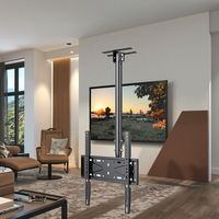 Soporte de Pared para TV VESA de Acero Laminado en Frío 200X200 25" Inclinable 25 400X400, Soporte de Techo LCD, Soporte LED, Soporte para Plasma