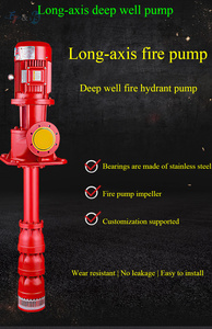 ปั๊มกังหันแนวตั้งแบบเพลาลึกสำหรับดับเพลิงปั๊มน้ำบ่อลึกปั๊มน้ำแบบจุ่มปั๊มน้ำลึก - Product Image 2
