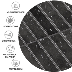 Nouvelles tuiles murales DIY tendance pour la rénovation de la salle de bain avec des autocollants muraux résistants à la chaleur - Product Image 4