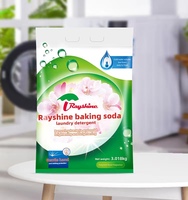 Poudre écologique entièrement naturelle de détergent de blanchisserie de parfum de lavande personnalisée pour l'habillement 3 kg/sac