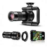 Objectif macro téléobjectif HD 6X pour téléphone portable TM6 avec transmission de lumière de 99,5 %, zoom compatible avec 98 % des smartphones et tablettes