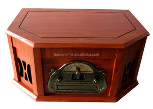 Pemutar CD Pemutar Piringan Hitam Retro Portabel - Product Image 5