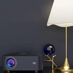 Projecteur portable X1 avec Android intelligent 4K 1080P, lumière LED, objectif ultra courte focale pour <span class=keywords><strong>jeux</strong></span> vidéo, télévision, home cinéma, cinéma mobile - Product Image 5