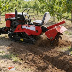 Machine <span class=keywords><strong>de</strong></span> labour rotative à chenilles résistante à l'usure pour la préparation des terres agricoles, idéale pour les commandes <span class=keywords><strong>en</strong></span> gros - Product Image 1