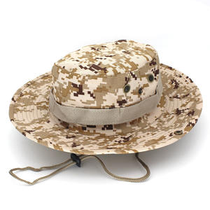 Logo personnalisé hommes femmes seau tactique Boonie chapeaux <span class=keywords><strong>Sniper</strong></span> Camouflage casquette népalais chapeau de pêche américain - Product Image 4