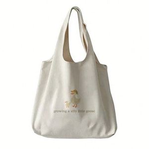 Bolsa de Lona con Estampado para Regalo, Bolso de Hombro Literario, Bolso de Mano Harajuku para Viaje, Regalo para Ella, Regalo de Viaje - Product Image 6
