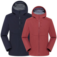 Chaqueta Softshell con Capucha para Exteriores, Táctica, Transpirable, Impermeable, con Logotipo Impreso y Bordado, para Uso Corporativo/Deportivo, Senderismo