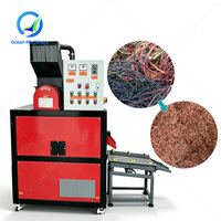 Machine de granulation de câbles OCEAN pour déchets de fil de cuivre électrique, faible bruit, 100kg/h, 150kg/h, 300kg/h