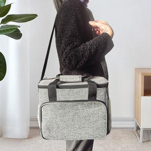 Sac isotherme réutilisable en PP avec fermeture éclair imprimée thermiquement – Solution écologique pour le déjeuner, les pique-niques et les courses – Garde au chaud et au frais - Product Image 4