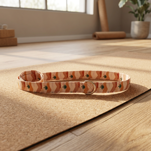 Desert Sunset 1.5* Cotton <b>Dog</b> Cat Leash Luxury Fashion Western Style Durable Water Proof Simple Elegant Print Comfortable - Product Image 3
