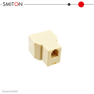 RJ9 4p4c电缆适配器1-to-2母-母分路器耦合器 - Product Image 6