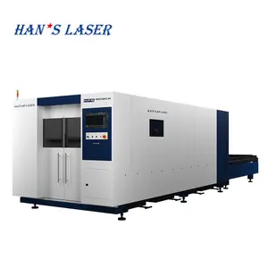 Hans Laser MPS-3015CA Whole Cover Exchange Platform Fiber Laser Cutting Machine 3kw 6kw 12kw Bronze Plate Automatic Operate