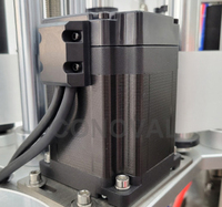 Machine d'étiquetage entièrement automatique horizontale pour bouteilles rondes, conteneurs, bocaux et baumes à lèvres