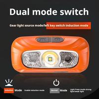 Lampe Frontale Extérieure Rechargeable à Longue Autonomie, USB, Étanche pour Pêche, Chasse et Divers Usages