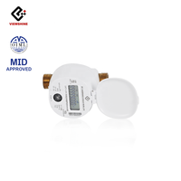Compteur d'eau intelligent sans fil DN15 NB-IoT à ultrasons IP68 certifié ISO pour la maison/l'agriculture avec lecture automatique et plateforme cloud